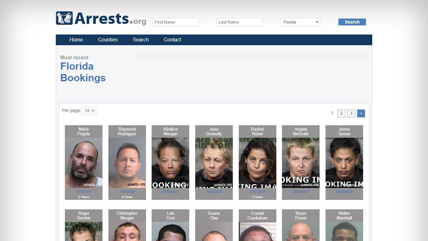 Florida Arrests and Inmate Search